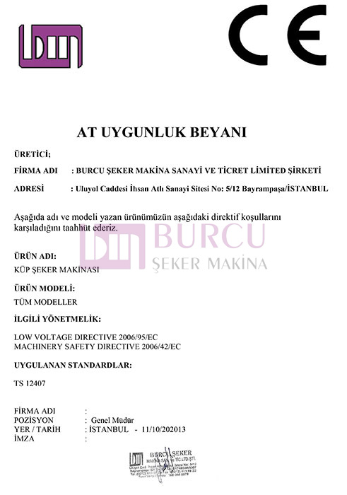 Uygunluk Beyanı