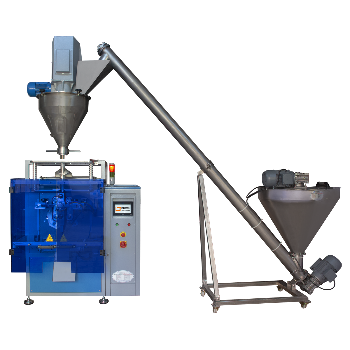 Tam Otomatik Toz Dolum Vidalı Makina