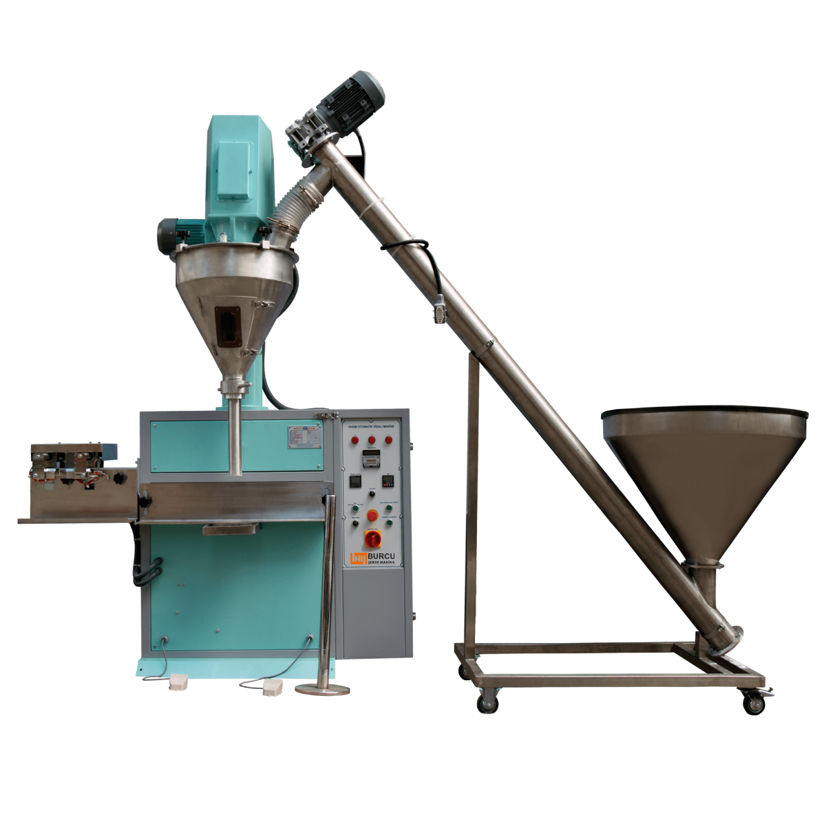 Yarım Otomatik Toz Dolum Vidalı Makina